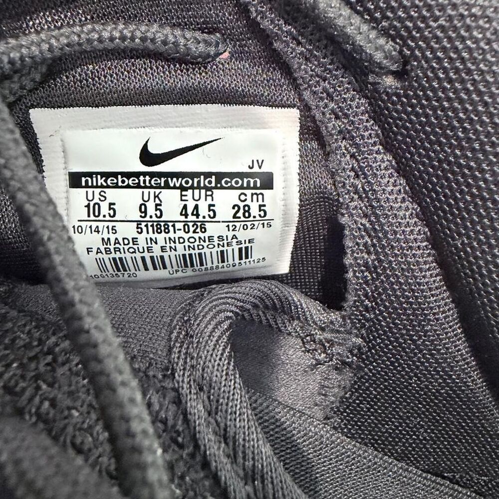 NEW Nike Men's Triple Black Roshe Run - Picture 7 of 7